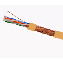 Cable SFTP CAT6 LSZH Fluke probado Soild Bare Copper Orange